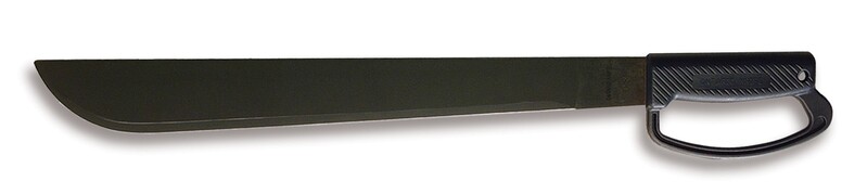 Ontario 18 BLACK D-HANDLE machette 45,7 cm 02ON8514 noir - KNIFESTOCK