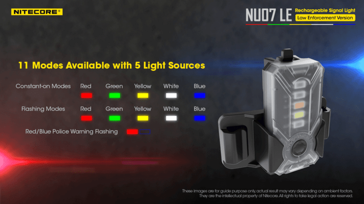 Nitecore flashlight NU07 LE - KNIFESTOCK