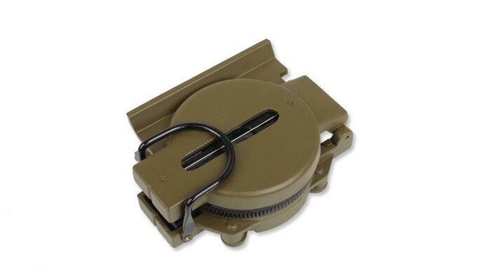 Mil-Tec US COMPAS METALIC OLIV 15793000 - KNIFESTOCK