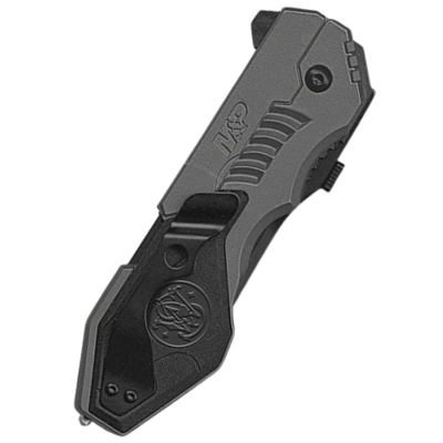 M&amp;P M.A.G.I.C Asistovaný Klip Zoubkovaný Šedý Velký - Krabice SWMP4LS - KNIFESTOCK
