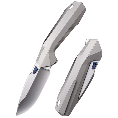 REMETTE RT-WK1-D M390, Titanium, Linerlock WK1-D - KNIFESTOCK