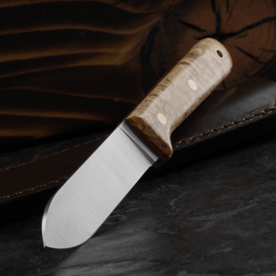 Brisa Flat 80CrV2 Carbon 0 Sheath kephart 115 - KNIFESTOCK