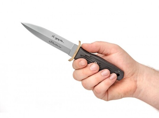Böker Manufaktur 120546 Applegate-Fairbairn Boot Negru - KNIFESTOCK