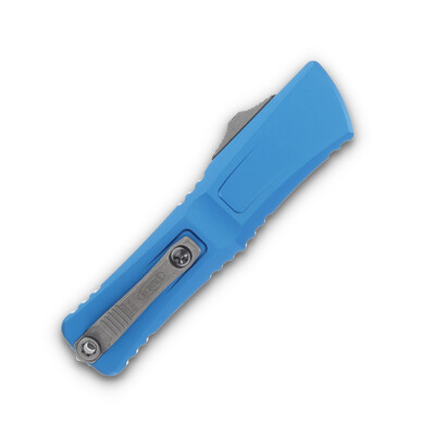 Microtech COMBAT TROODON GEN III D/E APOCALYPTIC PART SERRATE BLUE 1142-11APBL - KNIFESTOCK