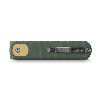 Vosteed Corgi 14C28N Stonewash Green Micarta CG3SVM3 - KNIFESTOCK