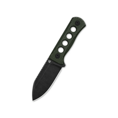 QSP Knife Canary 14C28N , Micarta, green QS141-C2 - KNIFESTOCK