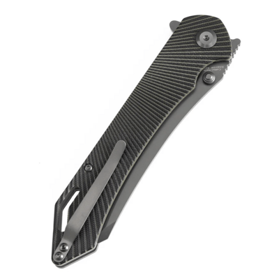 Tenable Colibri Tech Gray TiCn Coated Nitro V Liner Lock T1060A2 - KNIFESTOCK