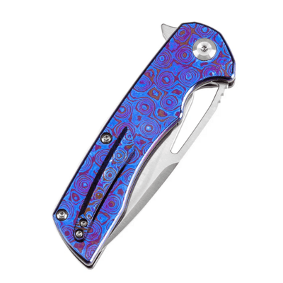 KANSEPT Kryo Satin S35VN Timascus Handles K1001M2 - KNIFESTOCK