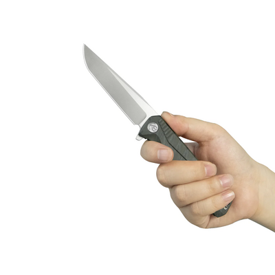 KB Pyramid Beadblast M390  ame Ano Ti KB429B - KNIFESTOCK