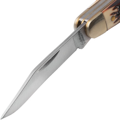 Schrade J.R. 2 3/4&quot; 3 lame închise. Oțel 7Cr17MoV. - KNIFESTOCK