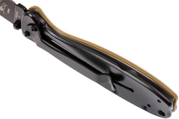 BRK-Esee Zancudo Framelock Br/Blk D2 BRKR2CBB - KNIFESTOCK