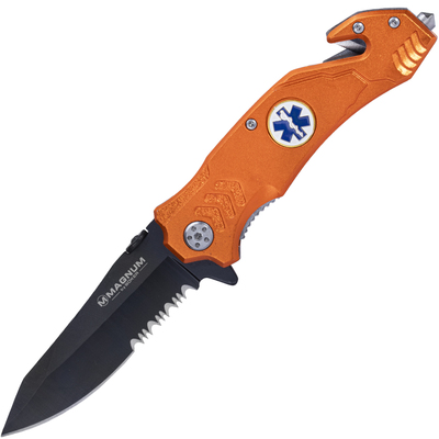 Magnum 01LL472 EMS Rescue portocaliu - KNIFESTOCK