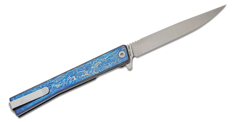 Ocaso Solstice Titanium Anodized + Satin  10DBS - KNIFESTOCK
