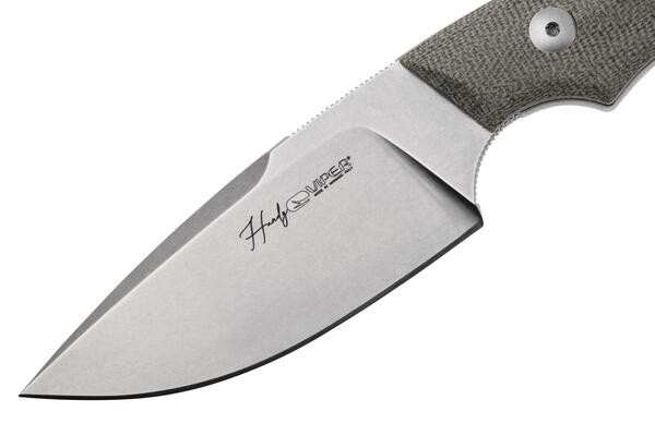 Viper Coltello a lama fissa di 4 mm di spessore. Lama in acciaio CPM MagnaCut VT4040CG - KNIFESTOCK
