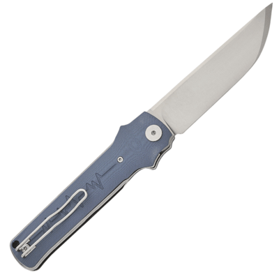 Petrified Fish PFB04 Tena Satin D2 Gray G10 PFB04GAS - KNIFESTOCK
