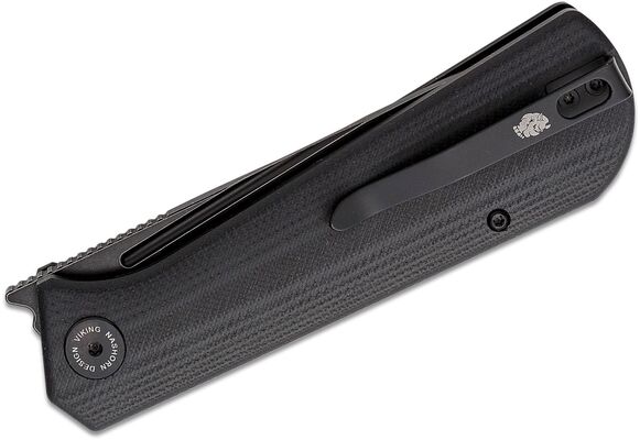 Petrified Fish PFP07 Viking Black Stonewash K110 Black G10 PFP07DDW - KNIFESTOCK