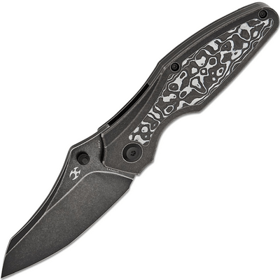 KANSEPT Baba Yaa Blackwash CPM 20CV Frame Lock K1074A3 - KNIFESTOCK