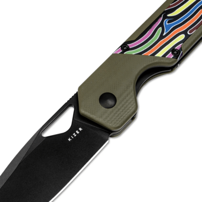 Kizer Liner Lock Militaw Jonathan Styles Nitro V G10 V3634A3 - KNIFESTOCK