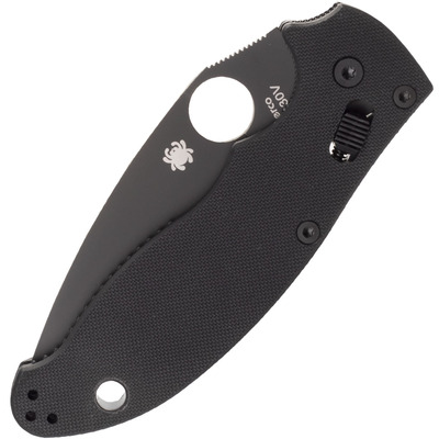 Spyderco Manix 2 G-10 Black Black Blade C101GPBBK2 - KNIFESTOCK
