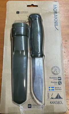 Morakniv Kansbol avec étui en polymère (S)Vert 12872 - KNIFESTOCK
