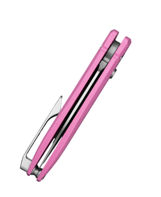 Bestech QUQU 14C28N Satin G10 Pink Button Lock BG57A-2 - KNIFESTOCK