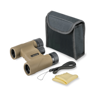 Carson Stinger 8x22mm Compact Binoculars  - Clam HW-822 - KNIFESTOCK
