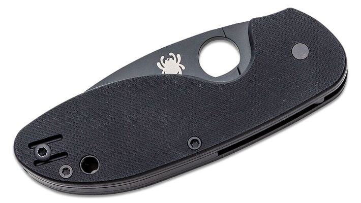 Spyderco Efficient G-10 Black C216GPBBK - KNIFESTOCK