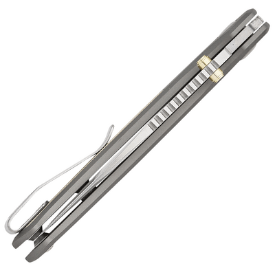 Flytanium Arcade Shark-Lock Gray FLY1255 - KNIFESTOCK