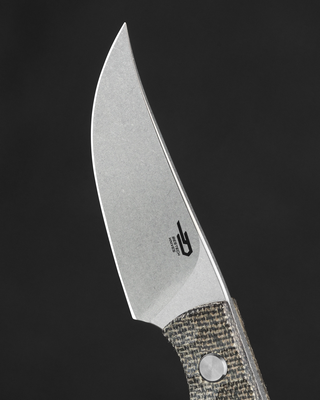 Bestech Heidi 14C28N, Stonewash, Micarta - OD Green BFK08C - KNIFESTOCK