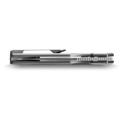 Vosteed Psyop Elmax Satin Gray Titanium A2202 - KNIFESTOCK