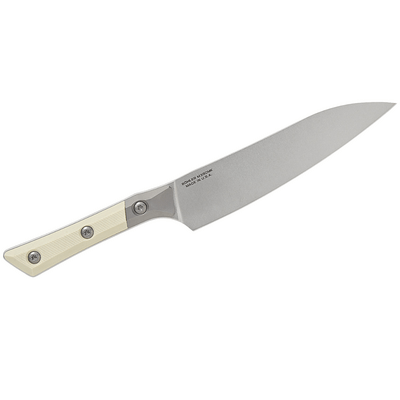 Microtech 6&quot; UTILITY KNIFE STONEWASH IVORY G-10 3400-10IV - KNIFESTOCK
