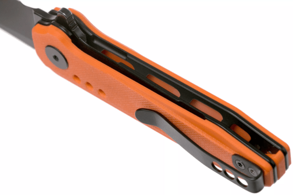 Bestech SYNTAX 14C28N, Black stonewash, Orange G10 BG40C - KNIFESTOCK