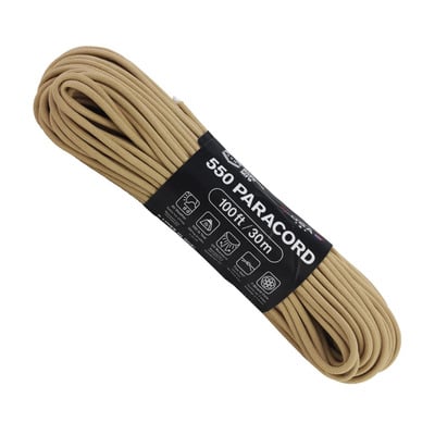 ARM 550 PARACORD 100&#039; BEIGE S35-BEIGE - KNIFESTOCK