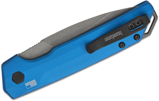 Kershaw AUTO LAUNCH IRIDIUM - ALUM BLU/MAGNACUT WF K-7038BLU - KNIFESTOCK