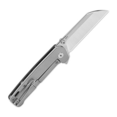 QSP Knife Penguin Plus 20CV, Aluminium Foil CF,Titanium QS130XL-D1 - KNIFESTOCK