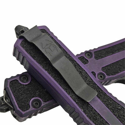 Microtech SCARAB II GEN III D/E STANDARD WEATHERED PURPLE 1280-1WPU - KNIFESTOCK