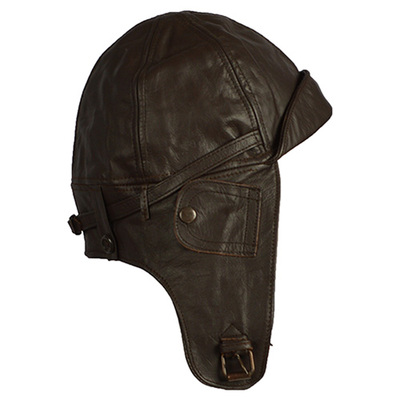 Mil-Tec FLIEGER LEDERHAUBE cagulă pilot M 12425009-903 maro - KNIFESTOCK