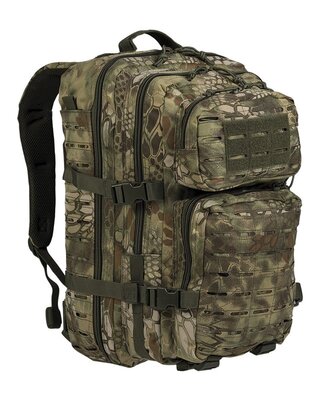 Mil-Tec batoh US ASSAULT PACK LG LASER CUT velký mandra wood 36l 14002784 - KNIFESTOCK