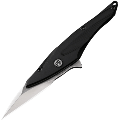 Petrified Fish PFE10 Hummingbird Satin M390 Black Titanium PFE10DS - KNIFESTOCK