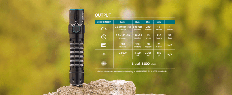 Olight ORB3-217C505000mAh 3.6V 21700 Warrior 3S - KNIFESTOCK