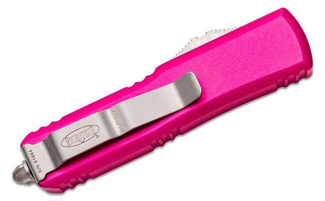 MICROTECH UTX-85 S/E Stonewash Standard Rose 231-10PK - KNIFESTOCK