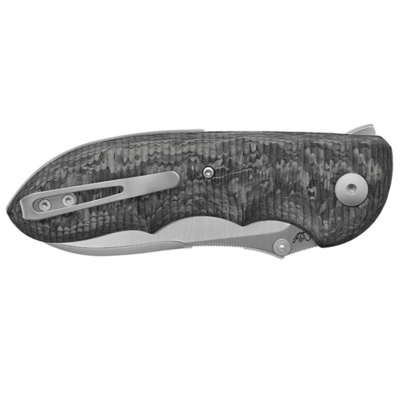Viper MOON Satin CPM Magnacut, Dark Matter Black FatCarbon V6008FCM - KNIFESTOCK