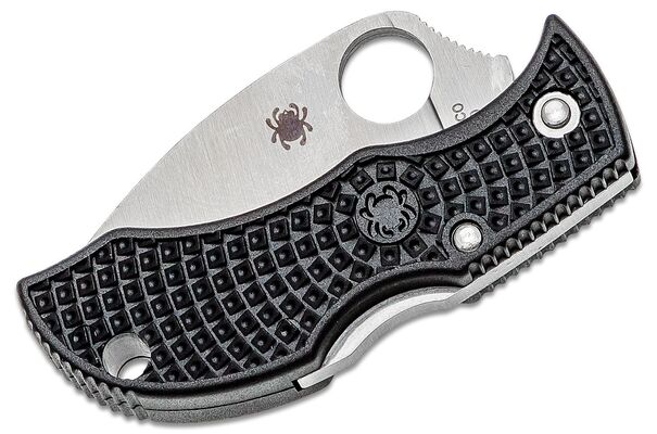 Spyderco Manbug Lightweight FRN Black MBKWP - KNIFESTOCK