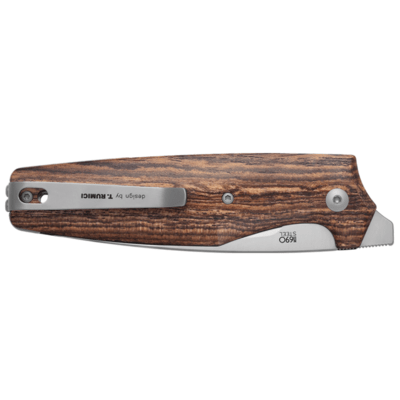 Viper DAN1 Drop Point Satin N690Co, Bocote Wood V5928BC - KNIFESTOCK
