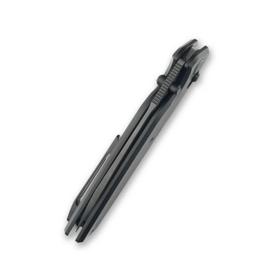 GEO Knife FANTASM Black DLC M390 Blade Black Ti - KNIFESTOCK