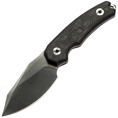 Kunwu STIFFY D. KNFS Limited Edition 50pcs VANADIS 4 Satin + Marble Carbon Fiber - KNIFESTOCK