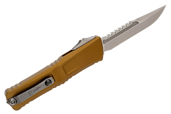 Microtech Combat Troodon® Interceptor® Gen III Signature Series Tan Stonewash 1217-10TAS - KNIFESTOCK