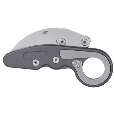 CRKT Provoke Aluminium D2, Satin Plain Edge 4040G - KNIFESTOCK