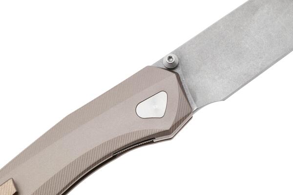 MKM DETONARIO – M390 SW lama - GUNMETAL ANODIZZATO Al manico &amp; CLIP, S/S LINER LOCK, T - KNIFESTOCK