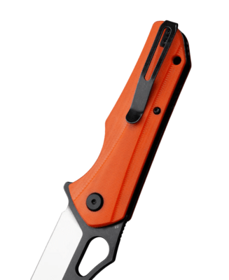 Bestech OPERATOR D2, Satin+Black, Orange G10 BG36D - KNIFESTOCK